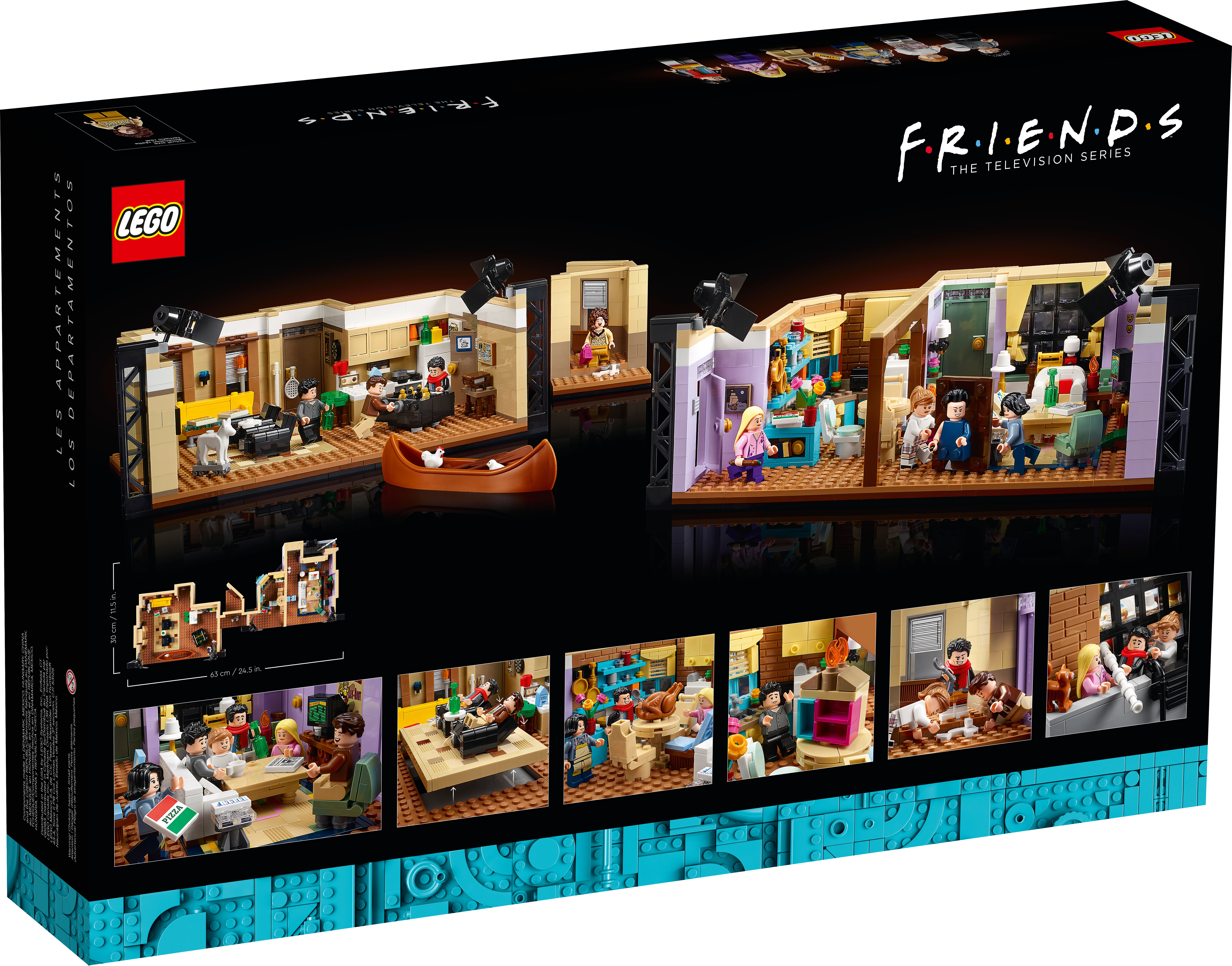 del Forberedelse scramble The Friends Apartments 10292 | LEGO® Icons | Buy online at the Official LEGO®  Shop US