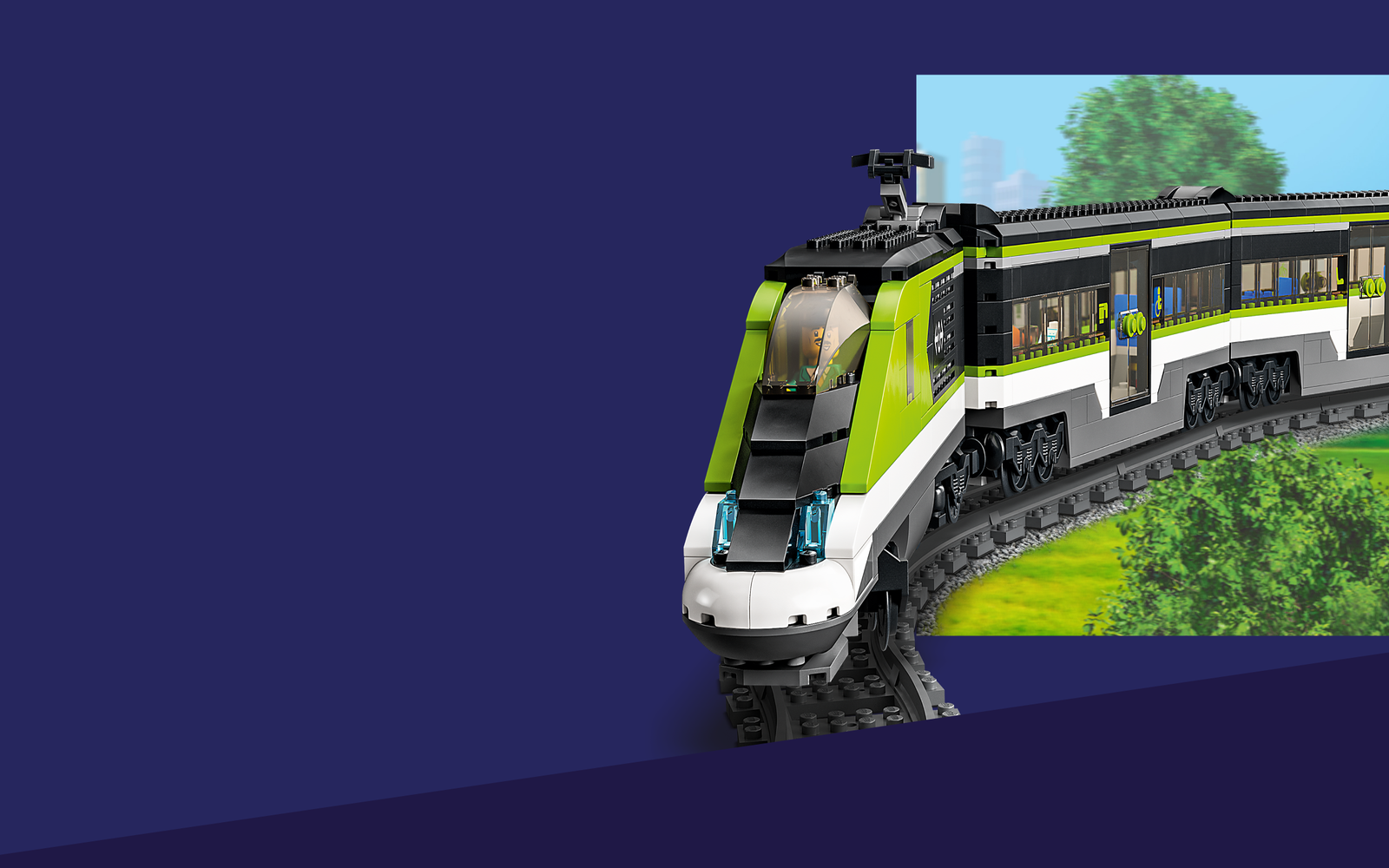 Ithaca Verzadigen Fraude LEGO® City Treinen en rails | Officiële LEGO® winkel NL