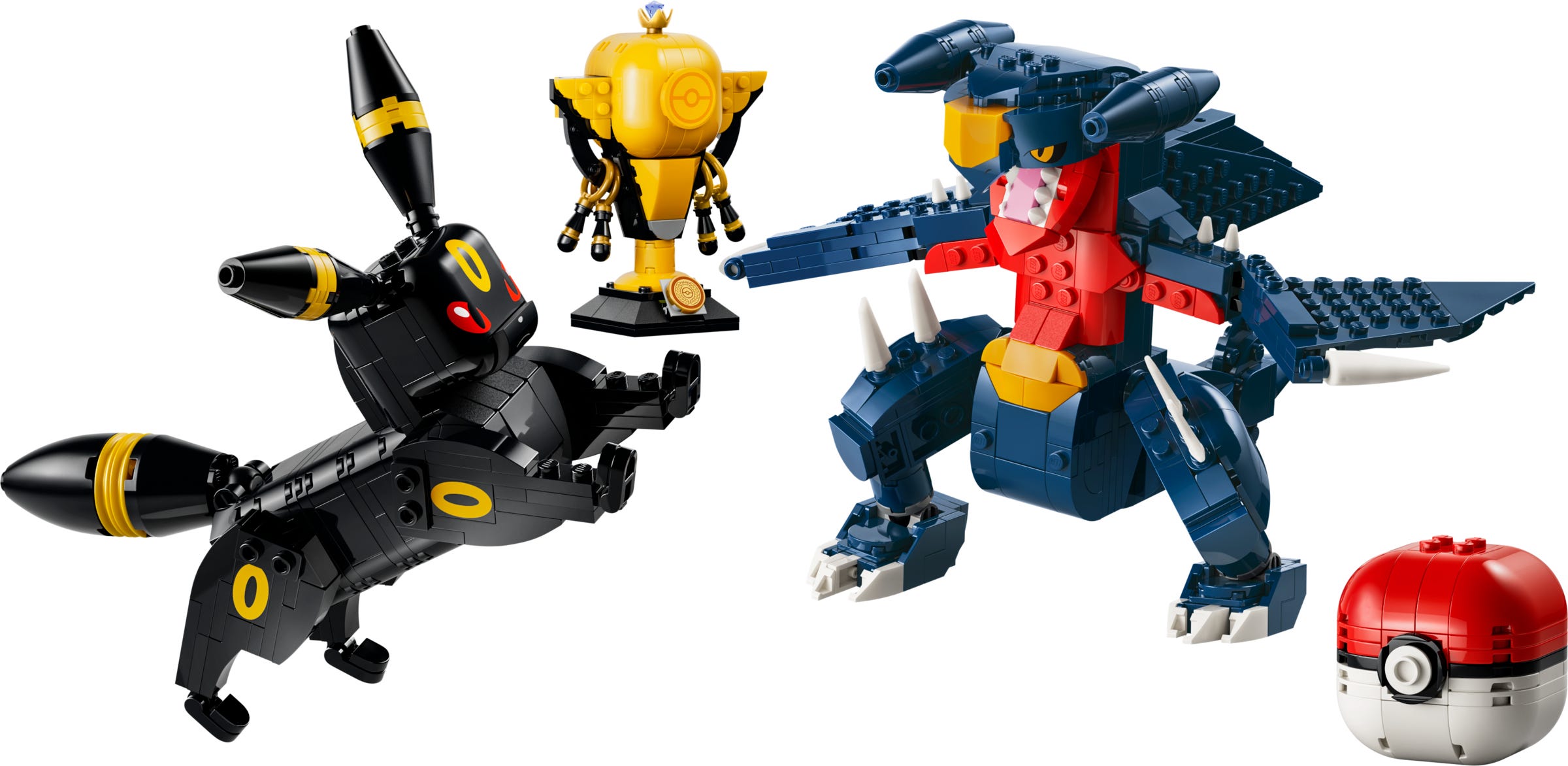 LEGO Pokémon 72165 Set de construction compatible SMART Play™ Noctali et Carchacrok Combat Dès - vue 2