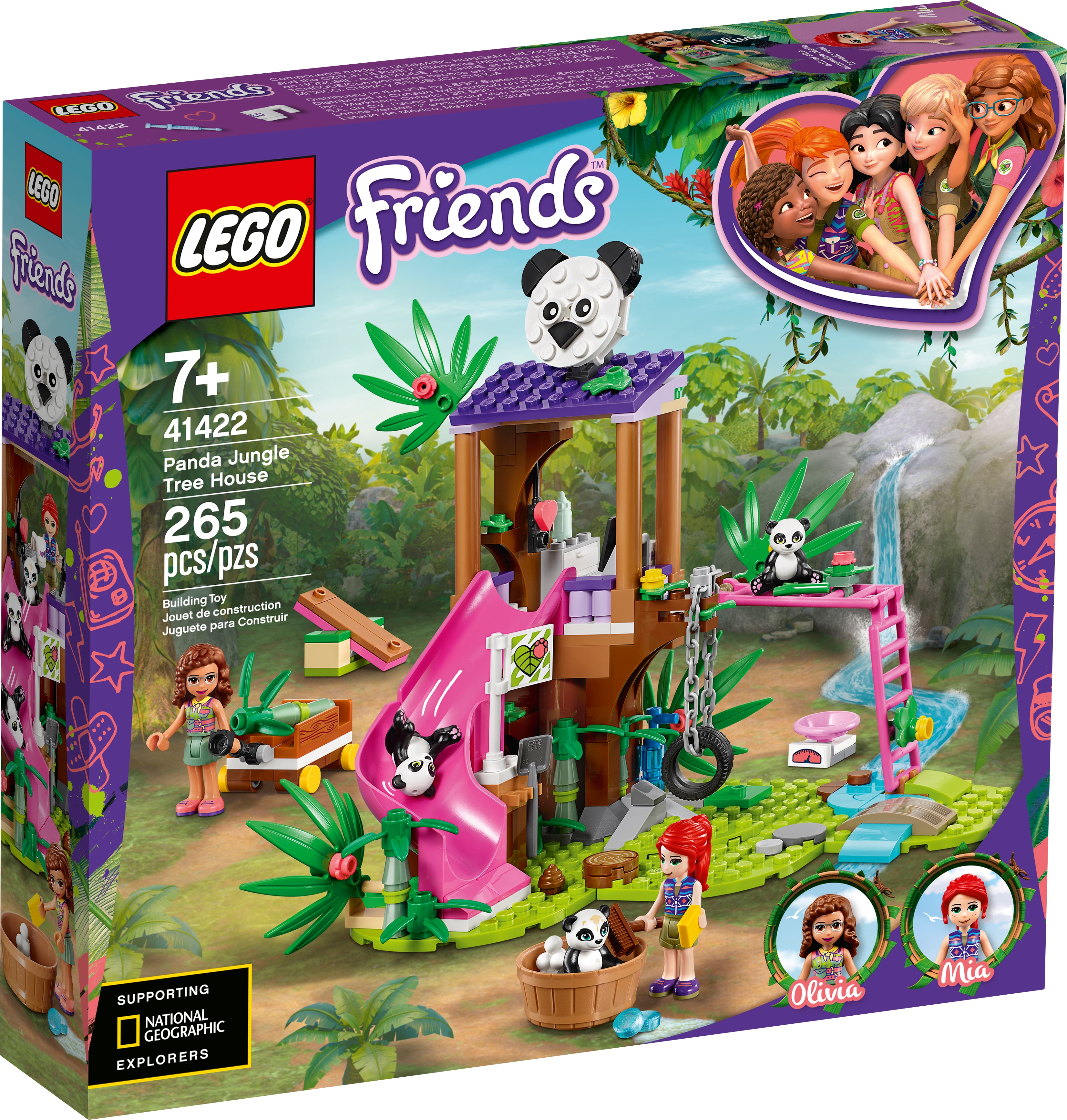 Lego Friends Panda Jungle Tree House 41422 Children Gift UK Stock 