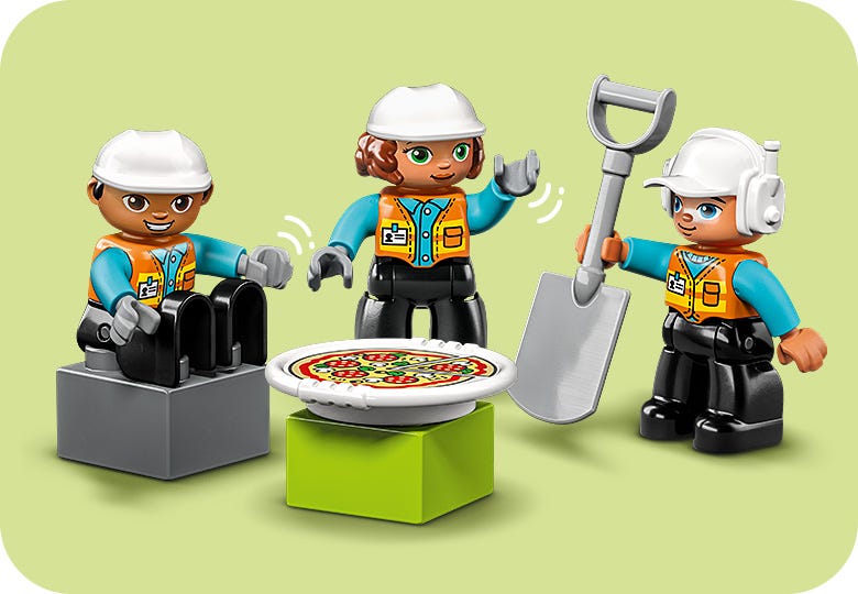 Tower Crane Duplo Cantiere LEGO Tower Crane Construction 10933 DUPLO