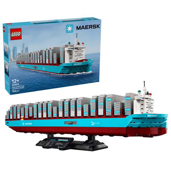 LEGO 40955 Le porte-conteneurs Maersk à double carburant — visuel 2 sur 8