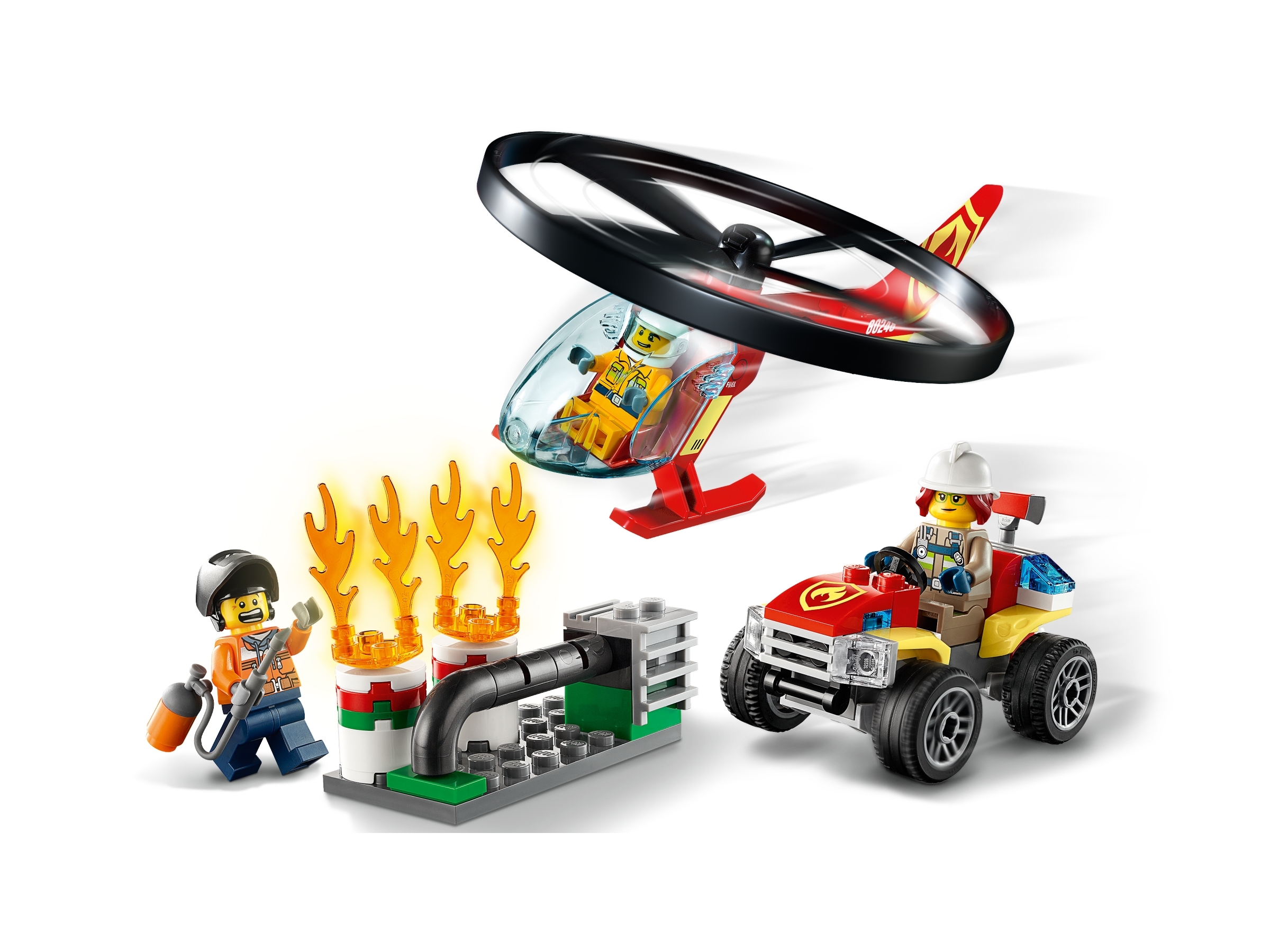Lego Creator Airport 7609 Rescue Chopper Hunschrauber Tütchen Polybag Neu 