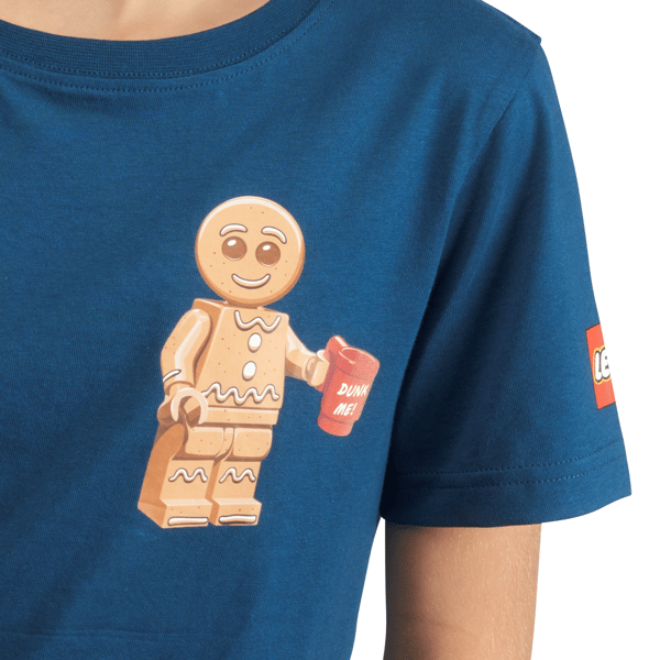 LEGO 5008214 T-shirt Bonhomme en pain d’épices – Enfants — visuel 5 sur 8