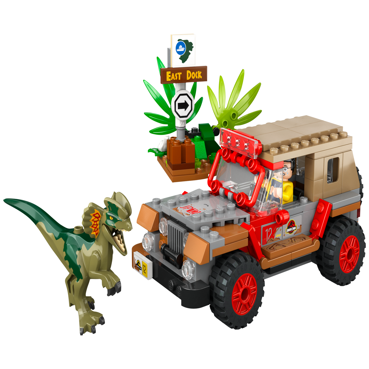 Per Verraad Herhaald Dilophosaurus Ambush 76958 | Jurassic World™ | Buy online at the Official  LEGO® Shop US