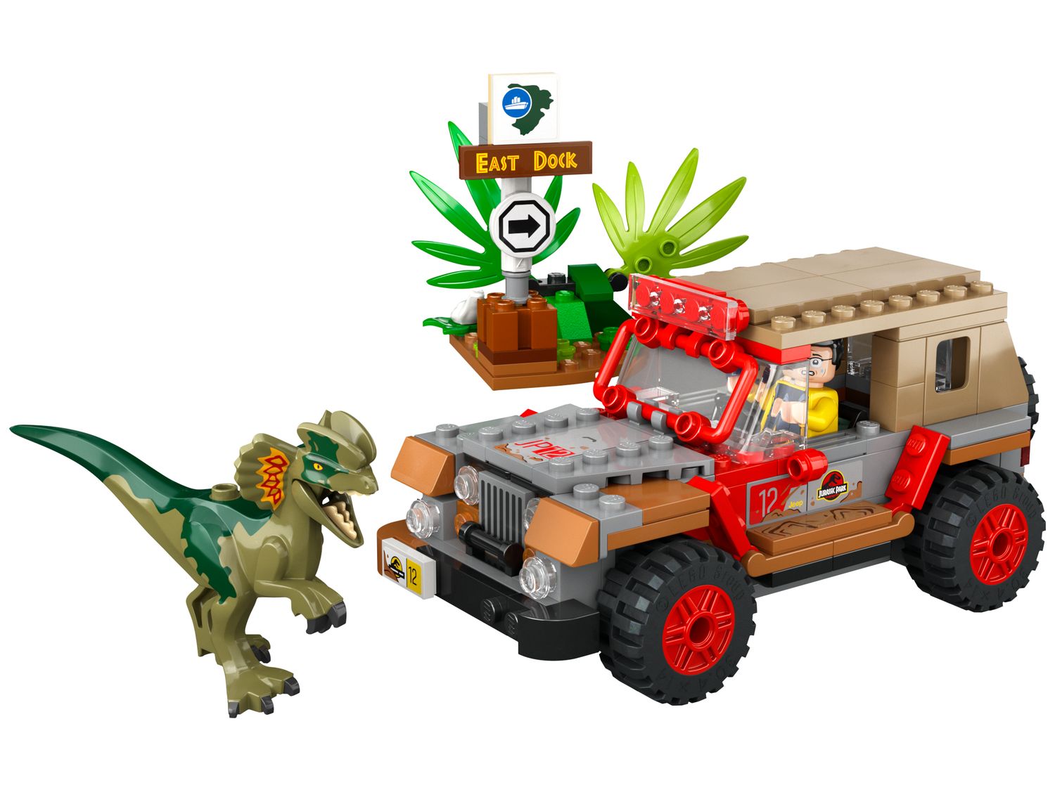Lego Duplo Lego Jurassic World Dilophosaurus Instructions