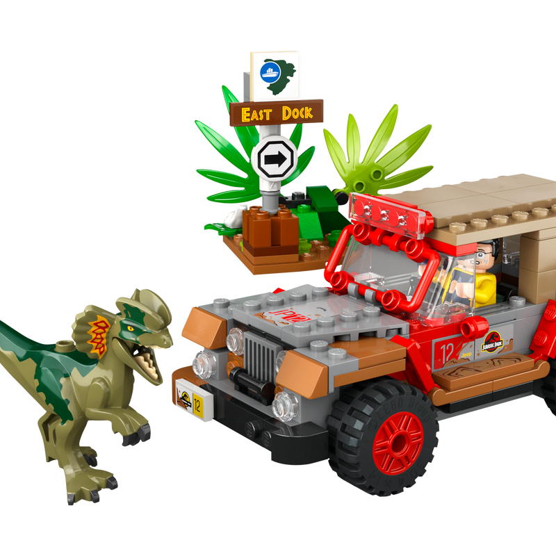 ディロフォサウルスの襲撃 76958 | ジュラシック・ワールド |レゴ ディロフォサウルスの襲撃 76958 | ジュラシック・ワールド |レゴ