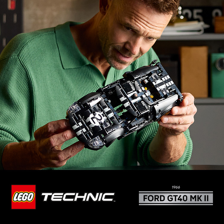 1966 Ford GT40 MKII レースカー 42223 | テクニック |レゴ®ストア公式