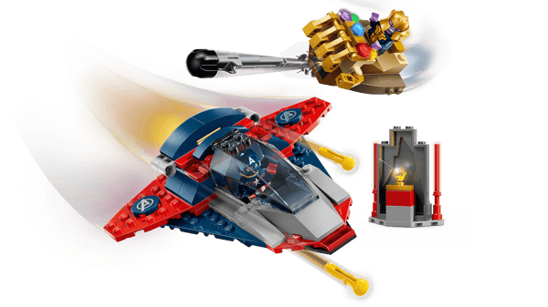 LEGO 76319 Captain America contre Thanos — visuel 3 sur 8