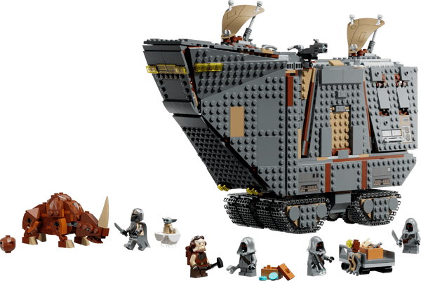 LEGO 75453 Le Sandcrawler™ d'Offworld et le Mudhorn