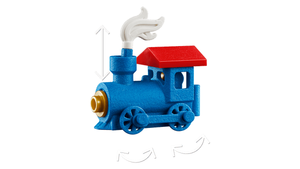 LEGO 10361 Le train de Noël — visuel 7 sur 8