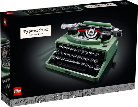 LEGO 21327 - Skrivemaskine