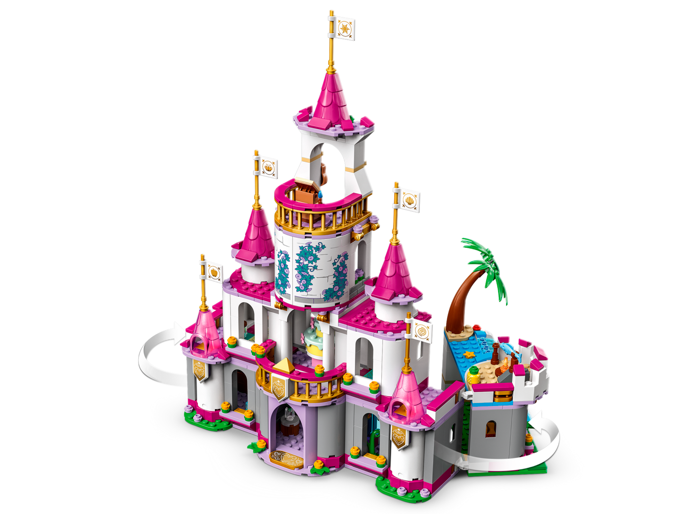 Aventures épiques dans le château 43205 | Disney™ | Boutique LEGO®  officielle CH