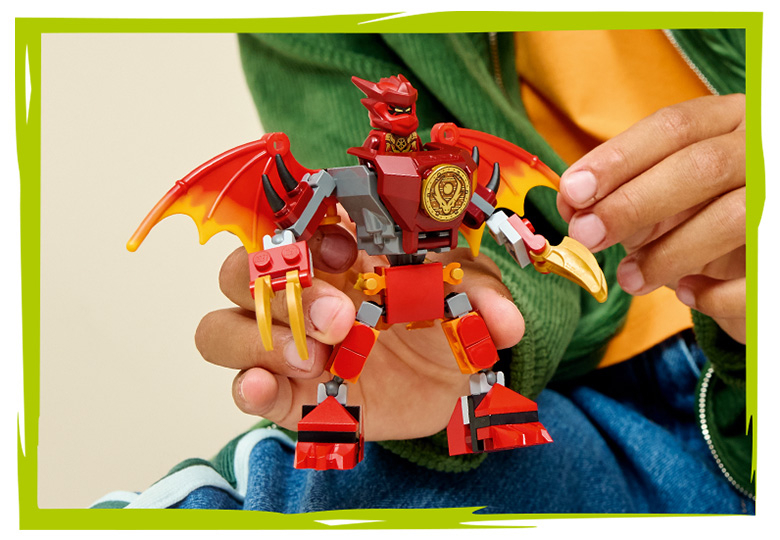 Kai's Dragon Mech Battle Pack 71851 | NINJAGO® | Buy online at the