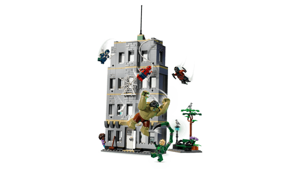 LEGO 76350 L'affrontement légendaire entre Spider-Man et Hulk — visuel 3 sur 7
