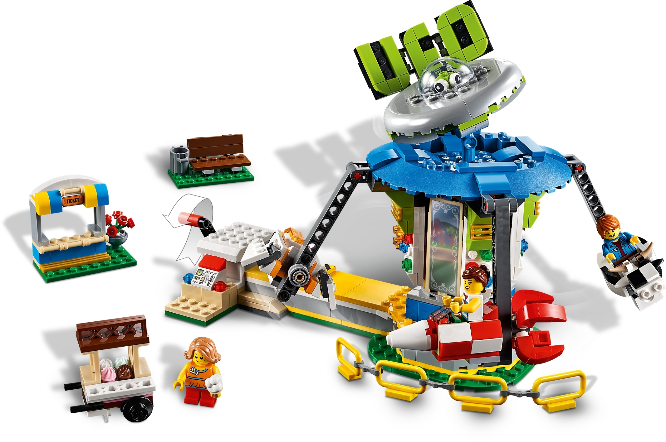 lego 31095 carousel