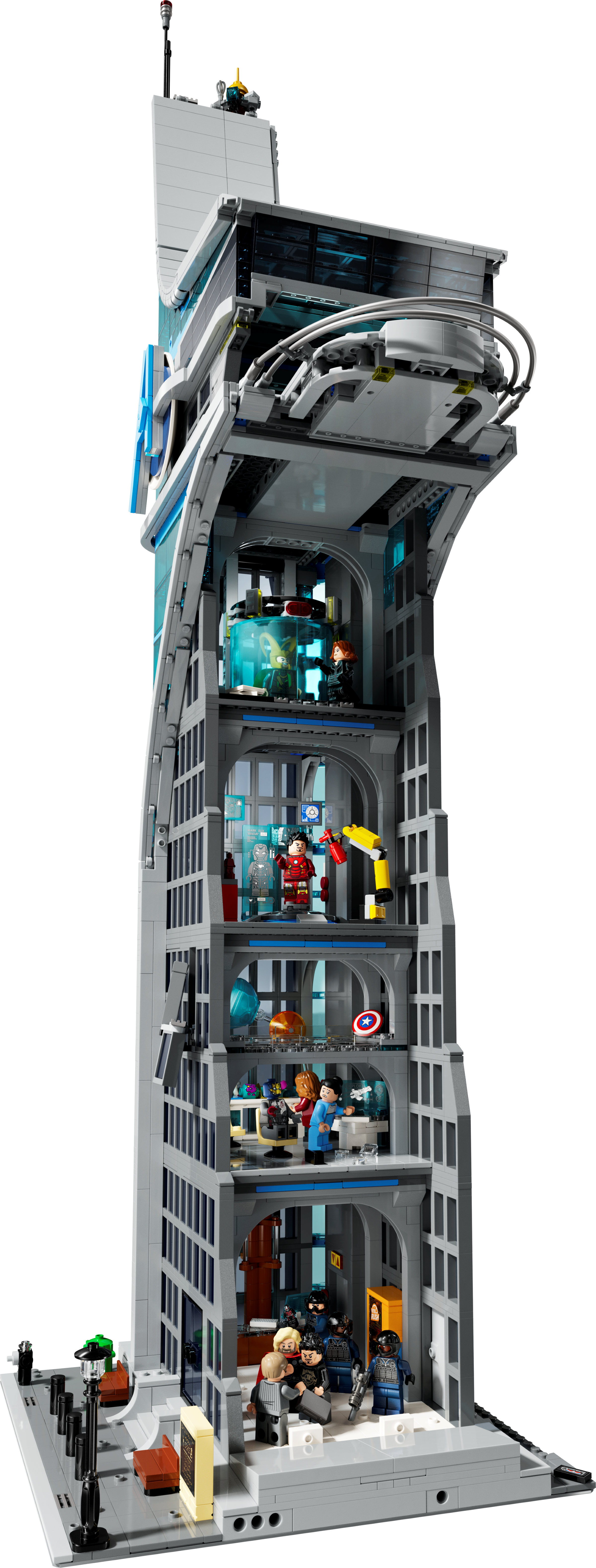 LEGO® Marvel™ parts review: 76269 Avengers Tower