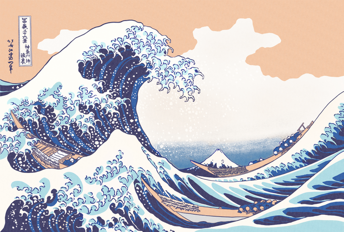 Bringing The Great Wave to life in LEGO® bricks