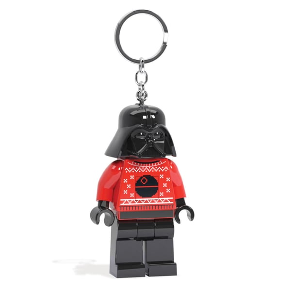 LEGO 5006583 Porte-clé lumineux Dark Vador avec pull de Noël — visuel 2 sur 3