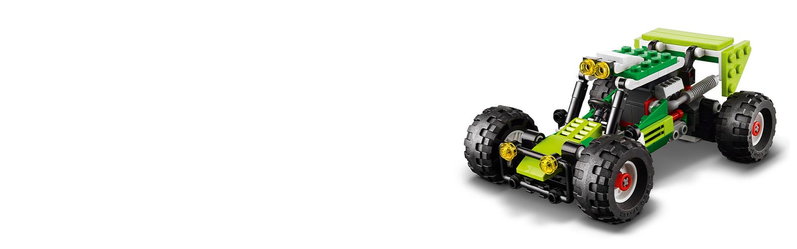 LEGO Creator 31123 Le Buggy Tout-Terrain, Jouet de Voiture 3 en 1, Jouet  Pour Enfants pas cher 