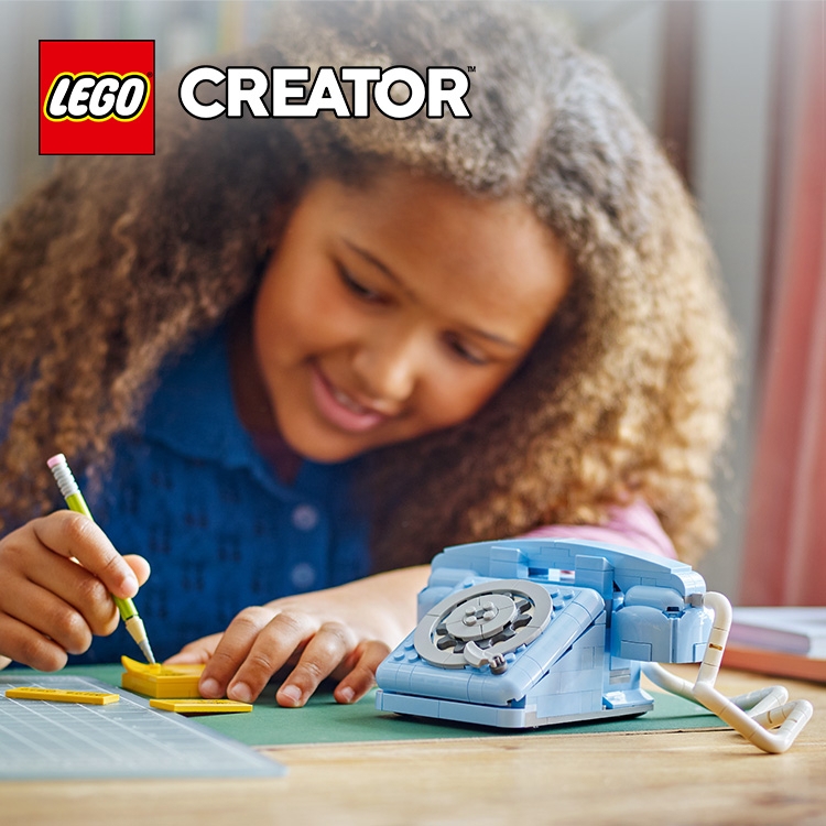 Retro Telephone 31174 | Creator 3-in-1 | Buy online at the Official LEGO® Shop US