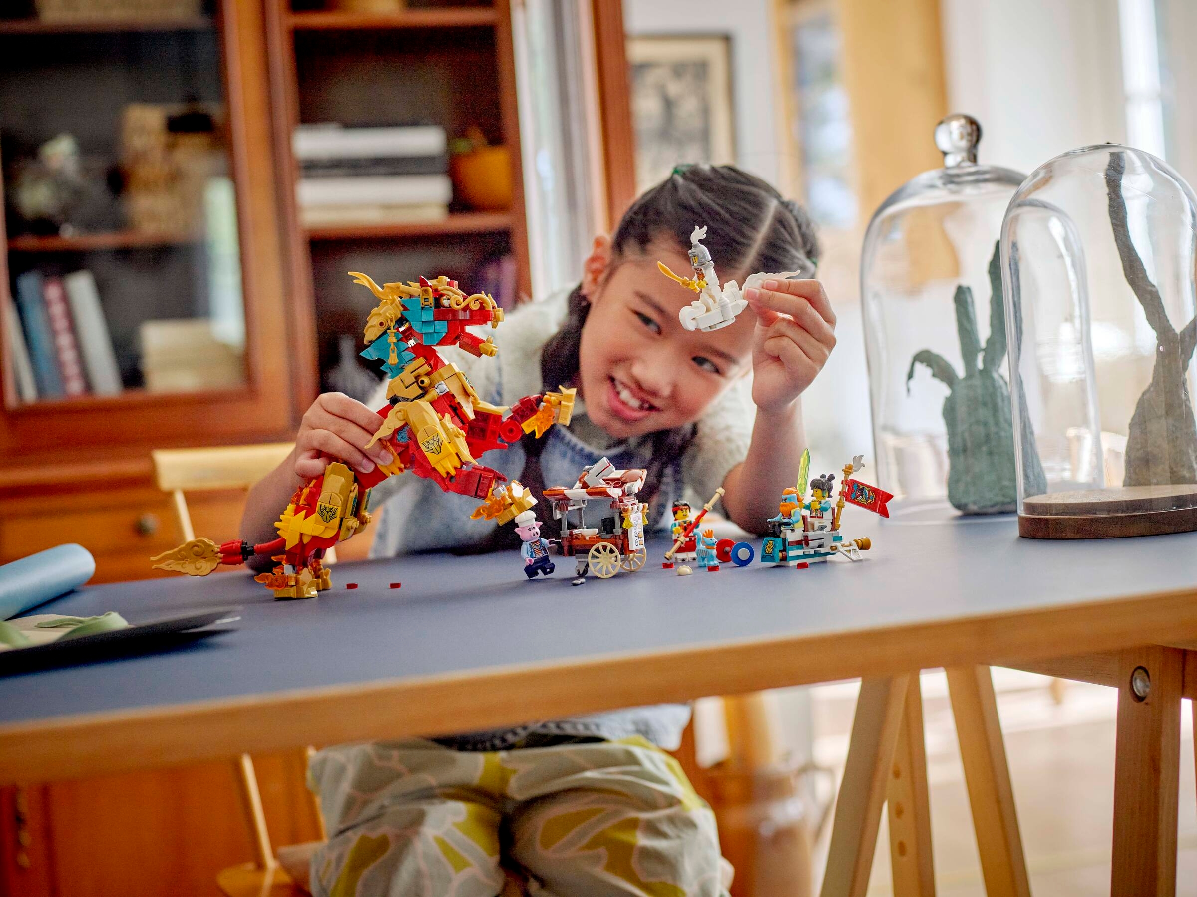 Mythical Creature Qilin 80066 | Monkie Kid™ | Buy online at the