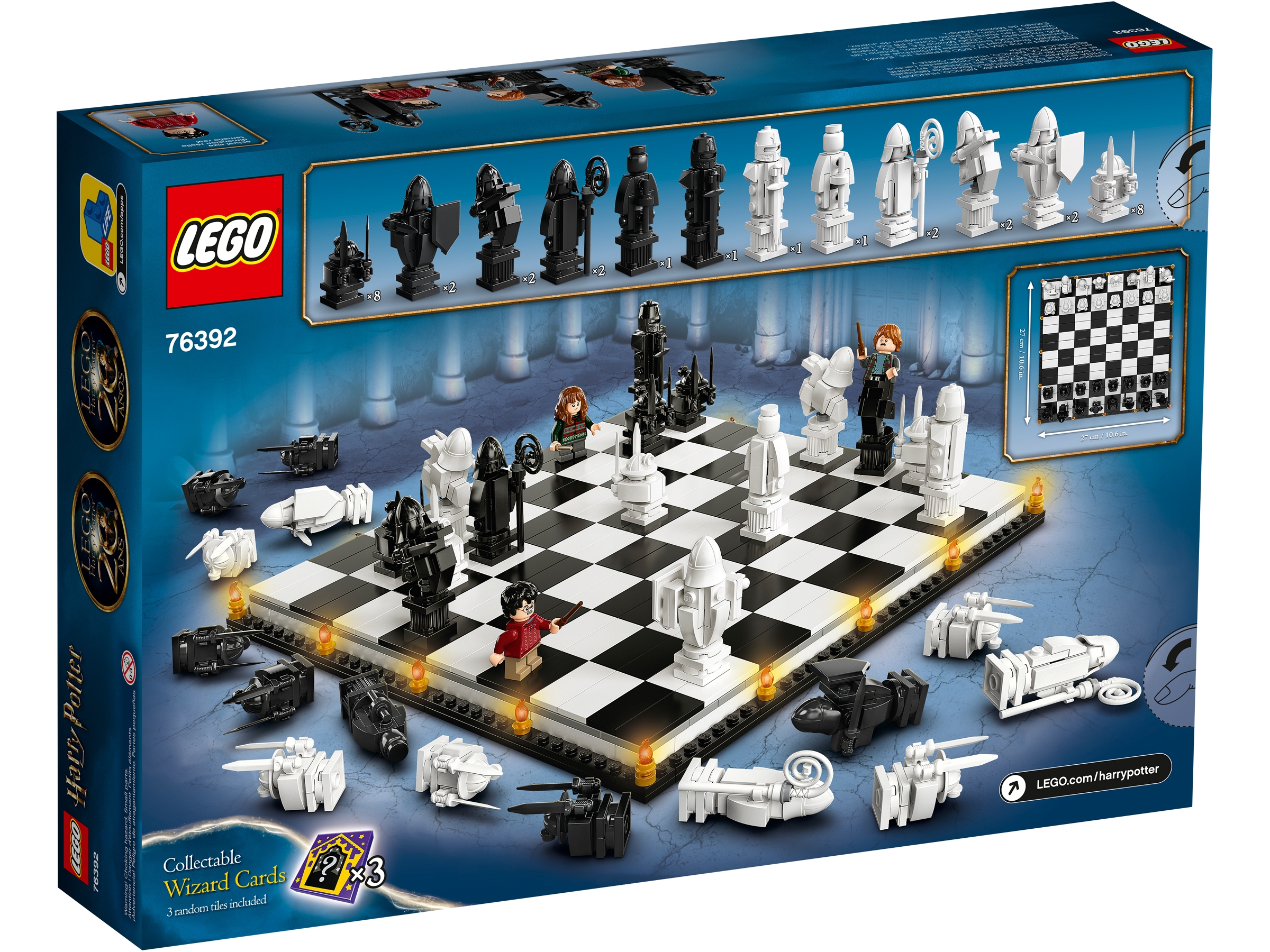 Traktor tempo Byg op Hogwarts™ Wizard's Chess 76392 | Harry Potter™ | Buy online at the Official  LEGO® Shop US