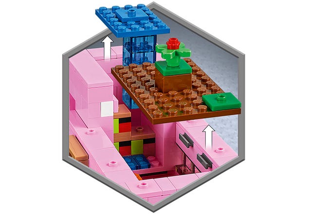 Promo Lego la maison cochon chez Hyper U