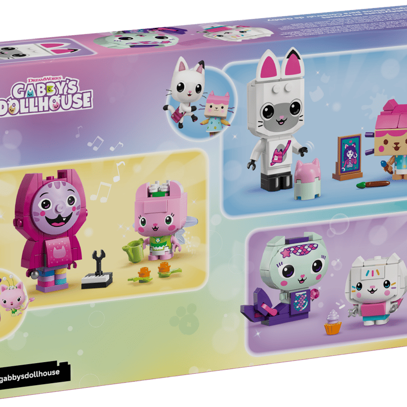 Gabby's Brick-Built Cat Friends 11215 | LEGO® Gabby's Dollhouse Gabby's Brick-Built Cat Friends 11215 | LEGO® Gabby's Dollhouse