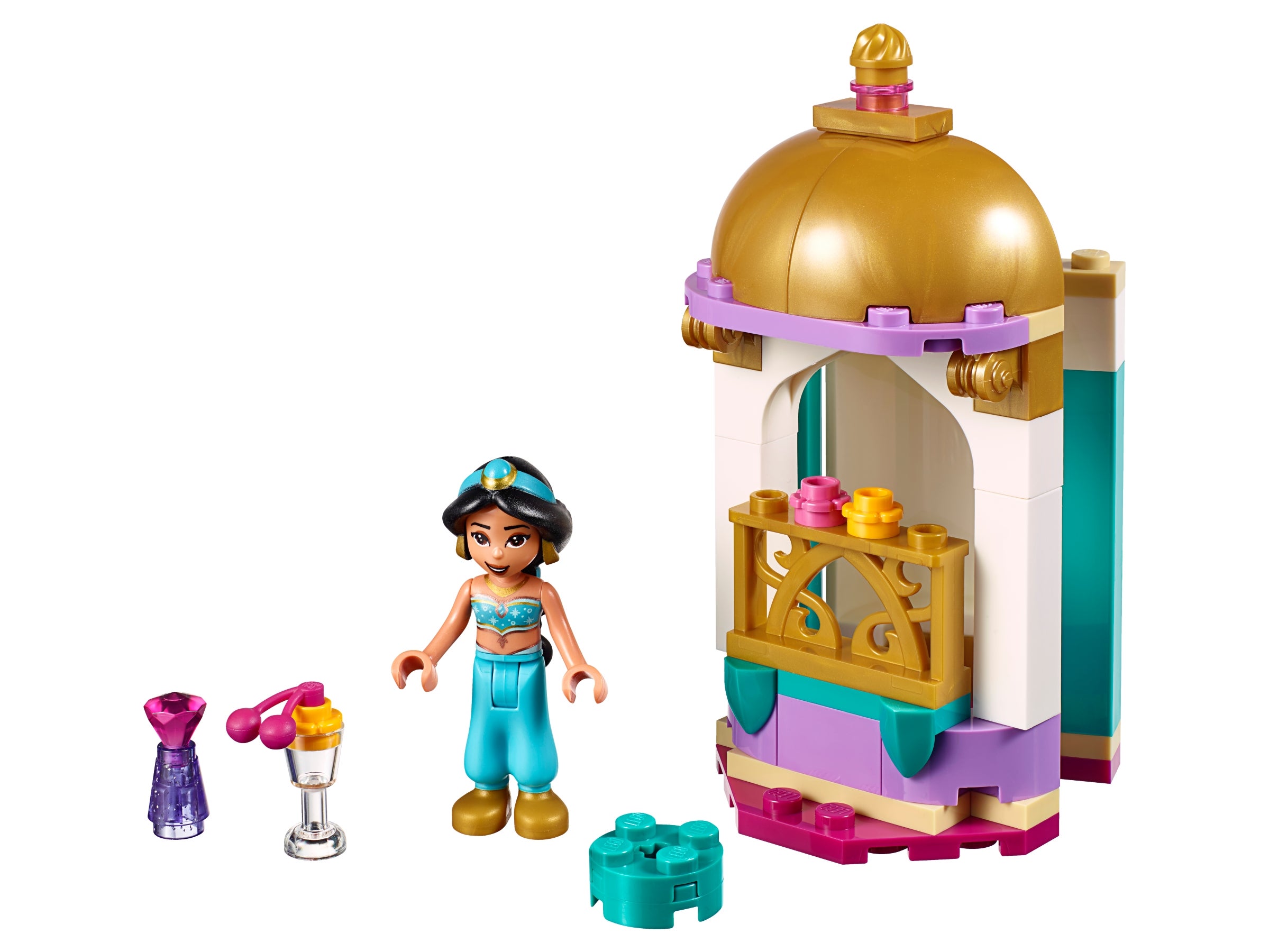 LEGO Disney Princess 41158 Jasmine/'s Petite Tower 49pcs Set Building Blocks Toy