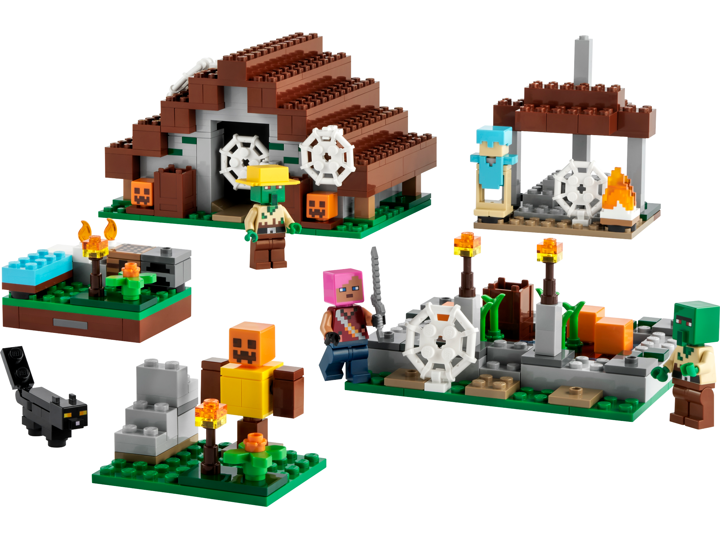 verlies Vaccineren kapok Het verlaten dorp 21190 | Minecraft® | Officiële LEGO® winkel NL