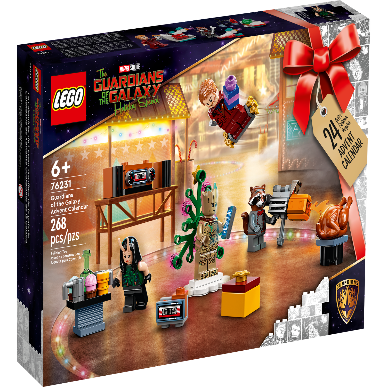 Guardians of the Galaxy Advent Calendar 76231 | Marvel | Buy online at the Official LEGO® US
