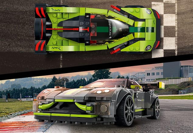 LEGO Aston Martin Valkyrie AMR Pro & Vantage GT3