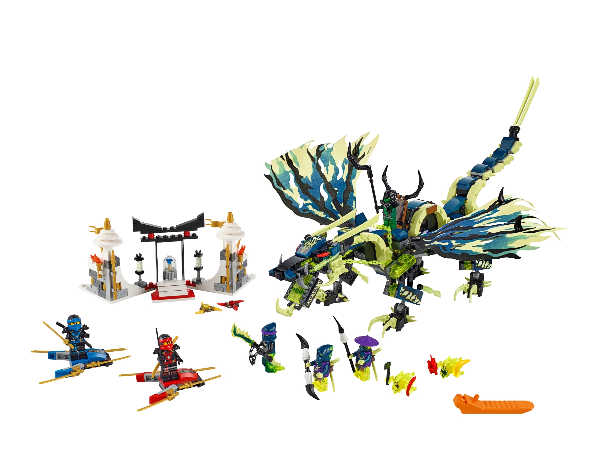 lego attack of the morro dragon