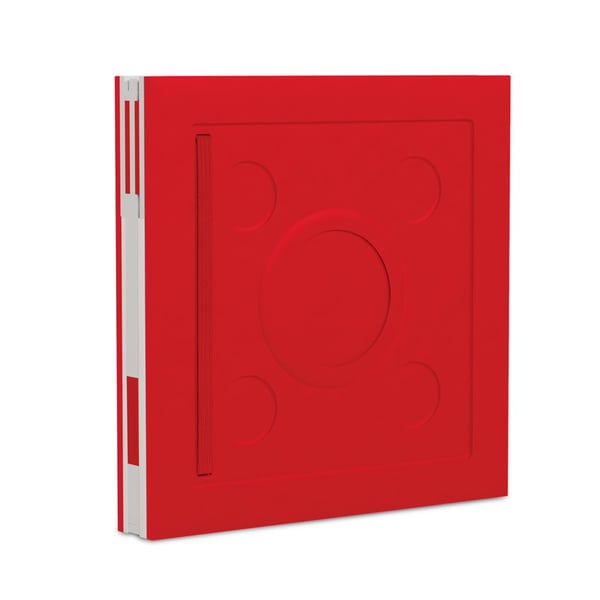 LEGO 5009064 Carnet avec verrou et stylo à encre gel – Rouge — visuel 5 sur 6