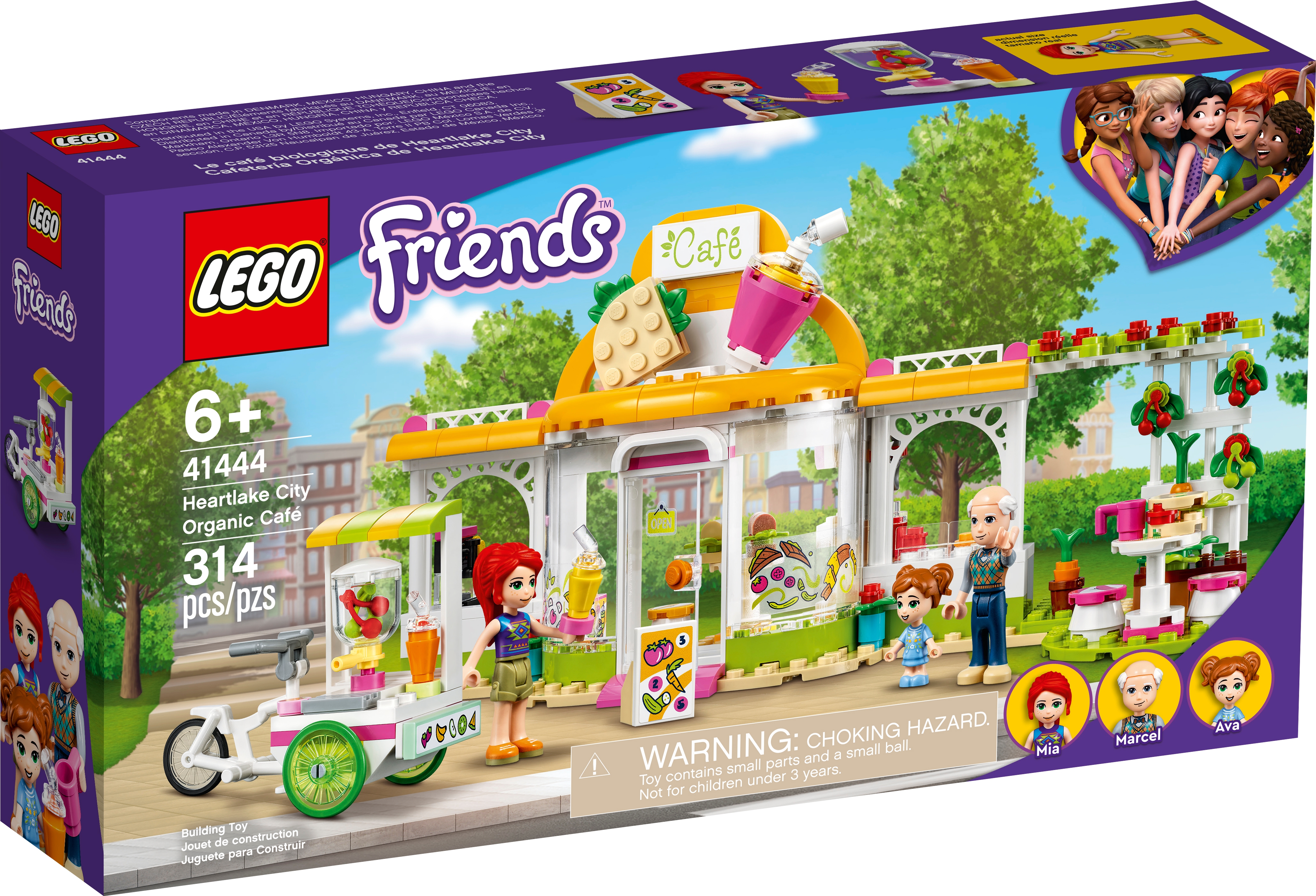 LEGO 4x Friends Azure Brush NEW!!!!! 