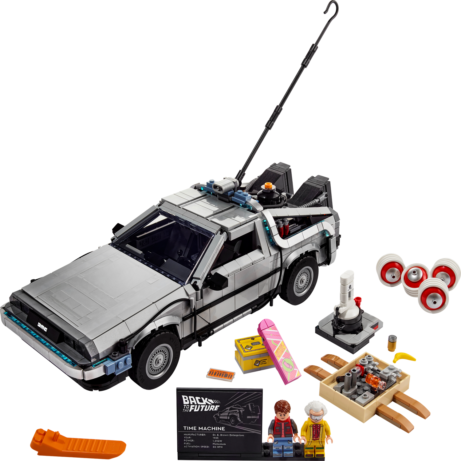 LEGO 10300 Back to the Future Time Machine review