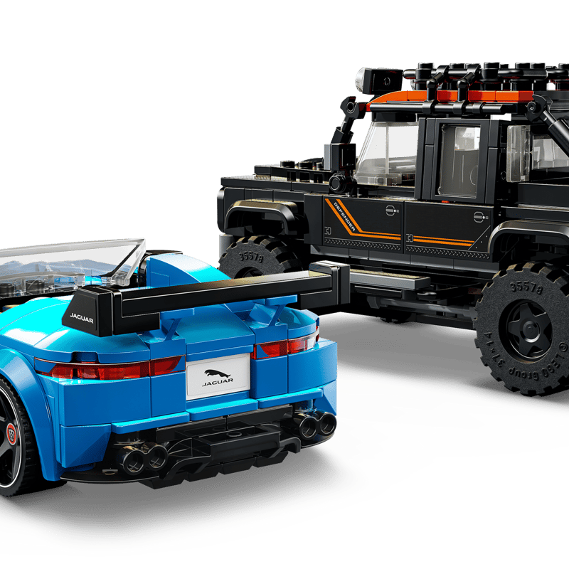 Jaguar Project 7 & Land Rover Defender 77264 | Speed Champions Jaguar Project 7 & Land Rover Defender 77264 | Speed Champions