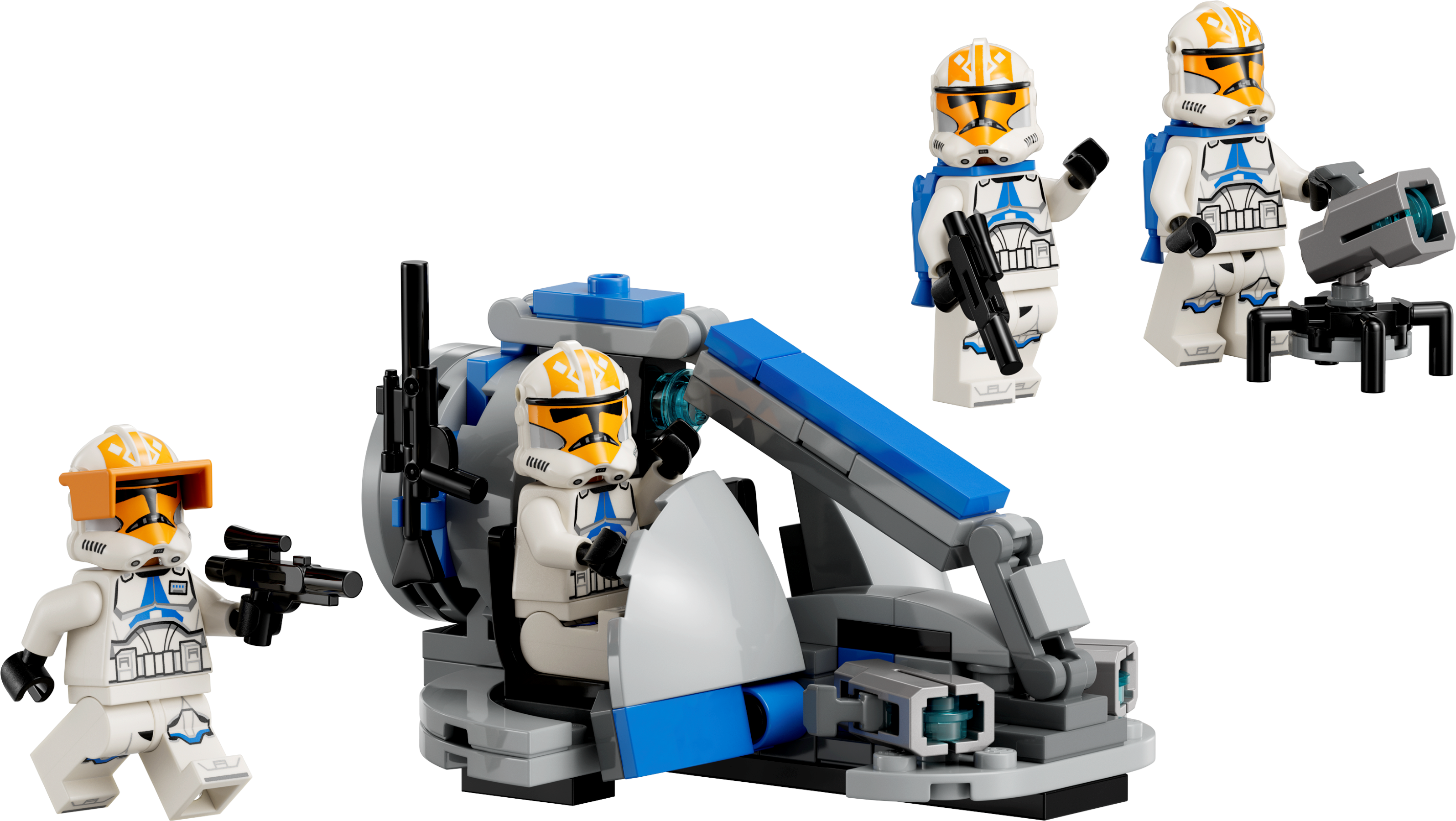 Vijandig Fotoelektrisch Hedendaags 332nd Ahsoka's Clone Trooper™ Battle Pack 75359 | Star Wars™ | Buy online  at the Official LEGO® Shop US