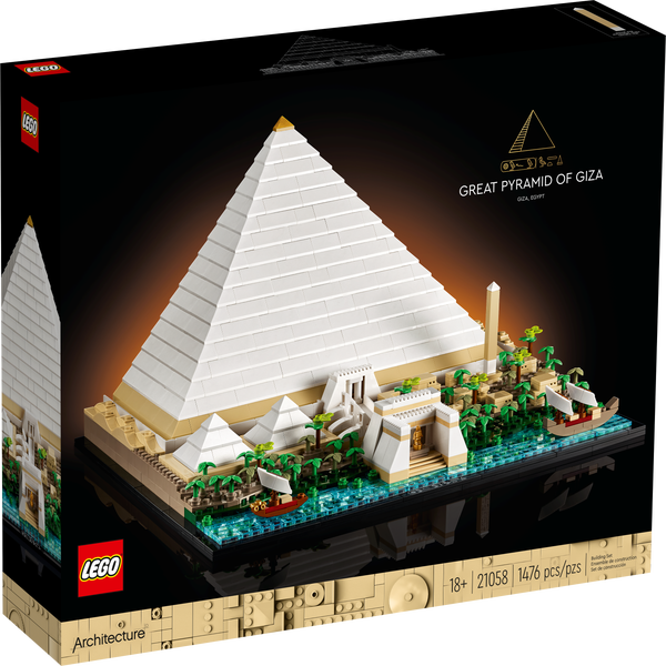 Architecture | of | Official Giza LEGO® US Shop Pyramid Buy at 21058 online the Great