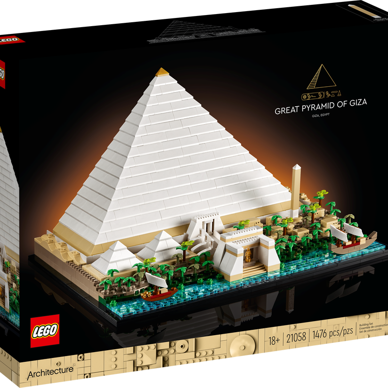 Great Pyramid of Giza 21058 | Architecture | Buy online at the Official LEGO® Shop US