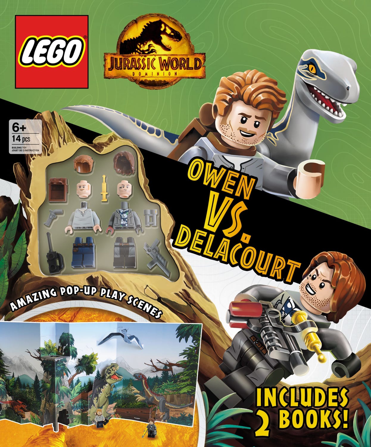Caja-Paisaje de Actividades Jurassic World 5007551 Jurassic