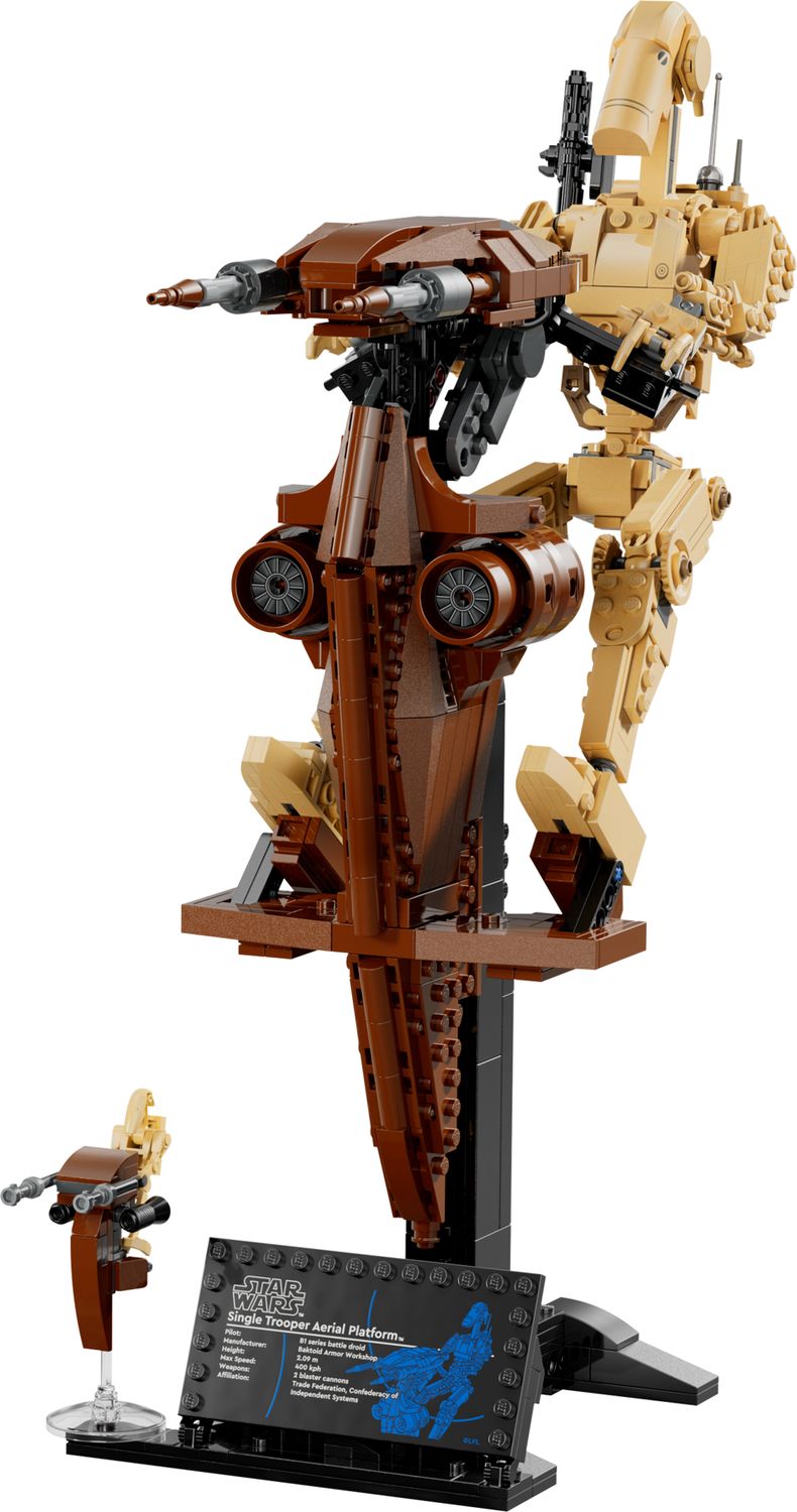 Battle Droid™ with STAP 75428 | Star Wars™ | Buy online at the Official ...