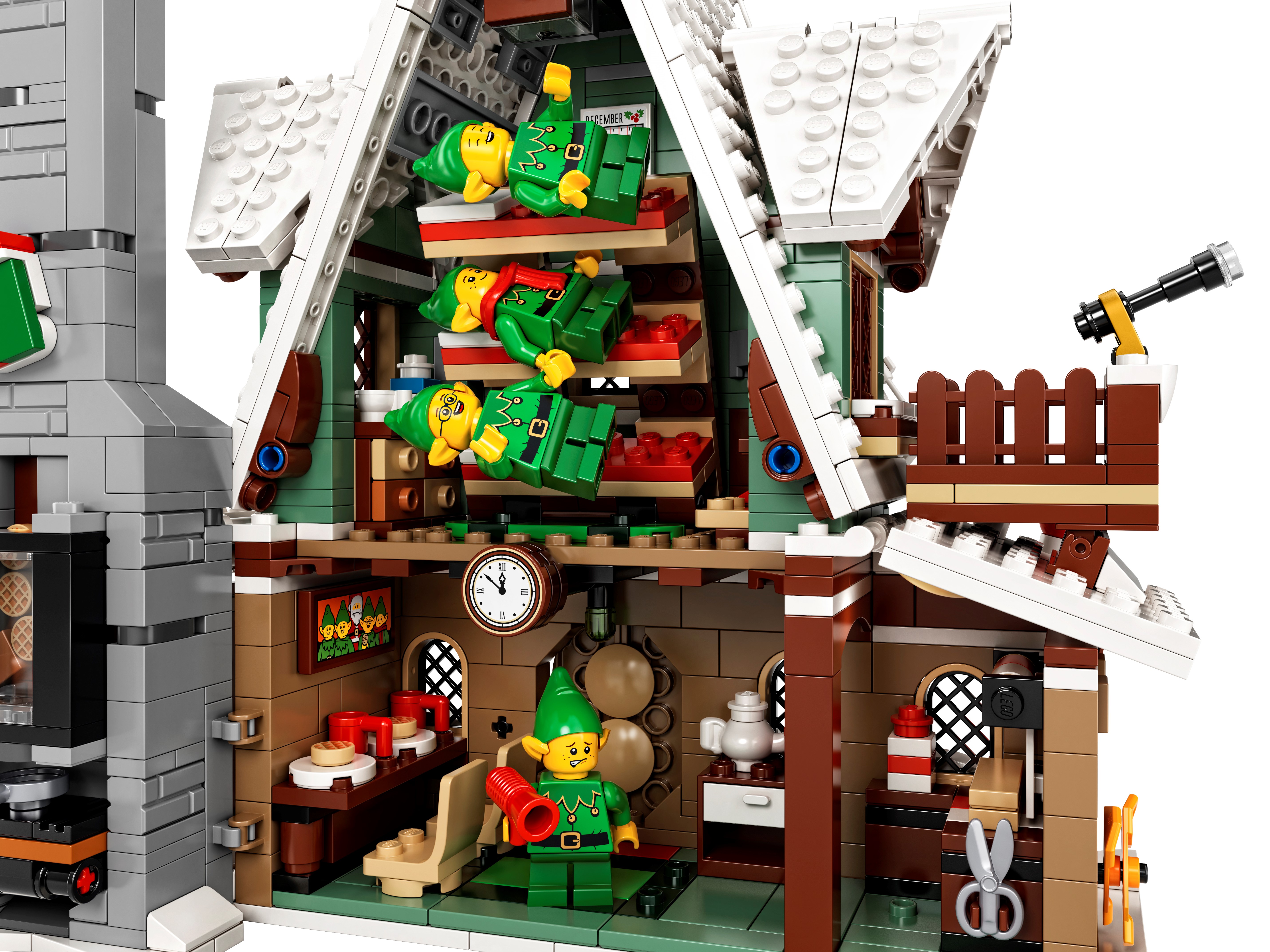 Lego Reno desde 10275 Elf Club House Animal Navidad Invierno aldea Santas