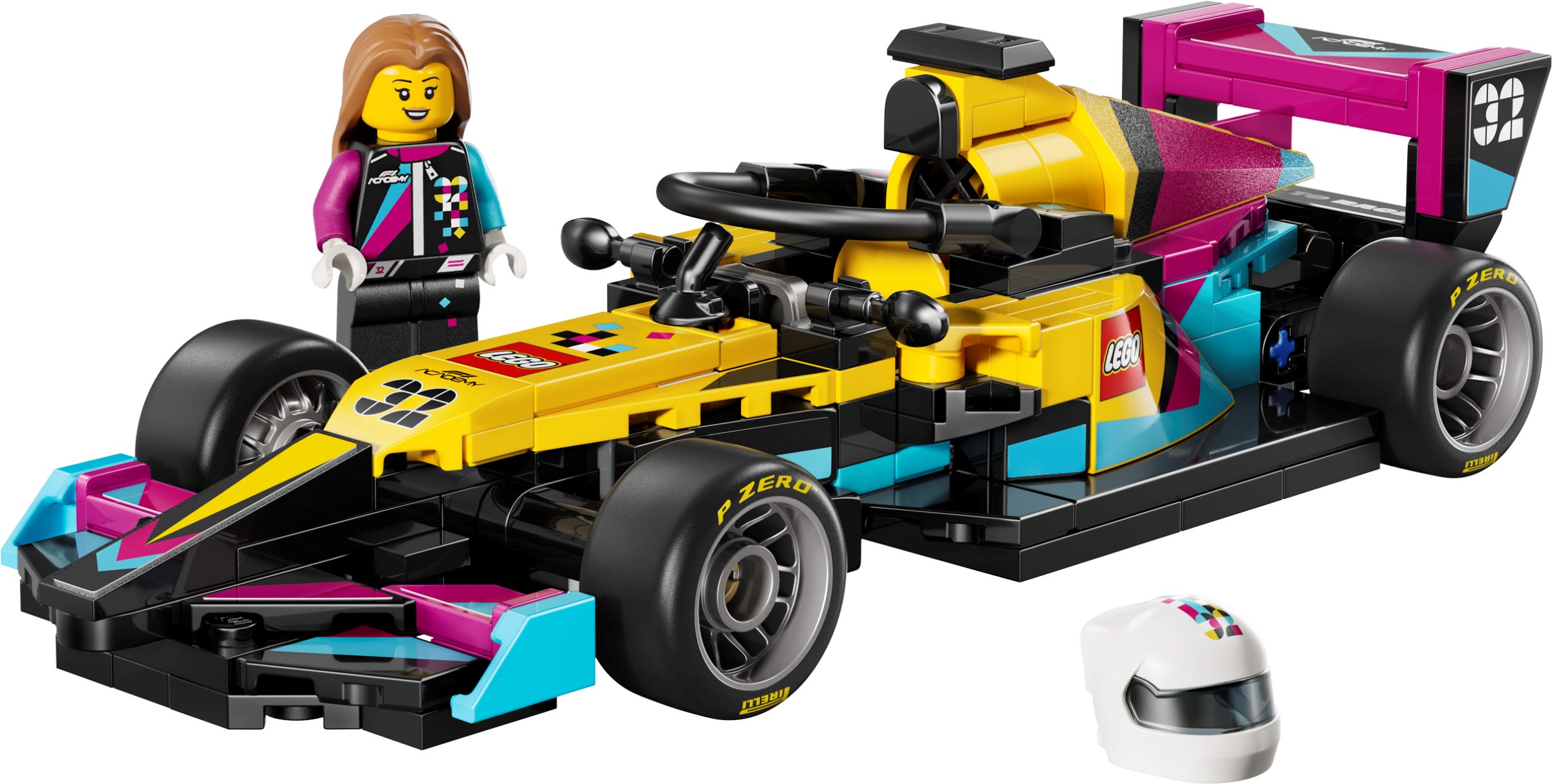 F1 ACADEMY LEGO Rennwagen