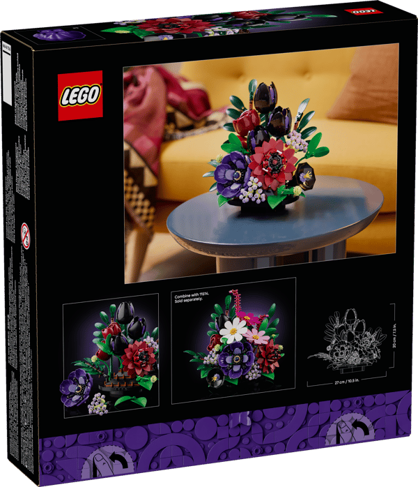 Dark Flower Arrangement - Image 17