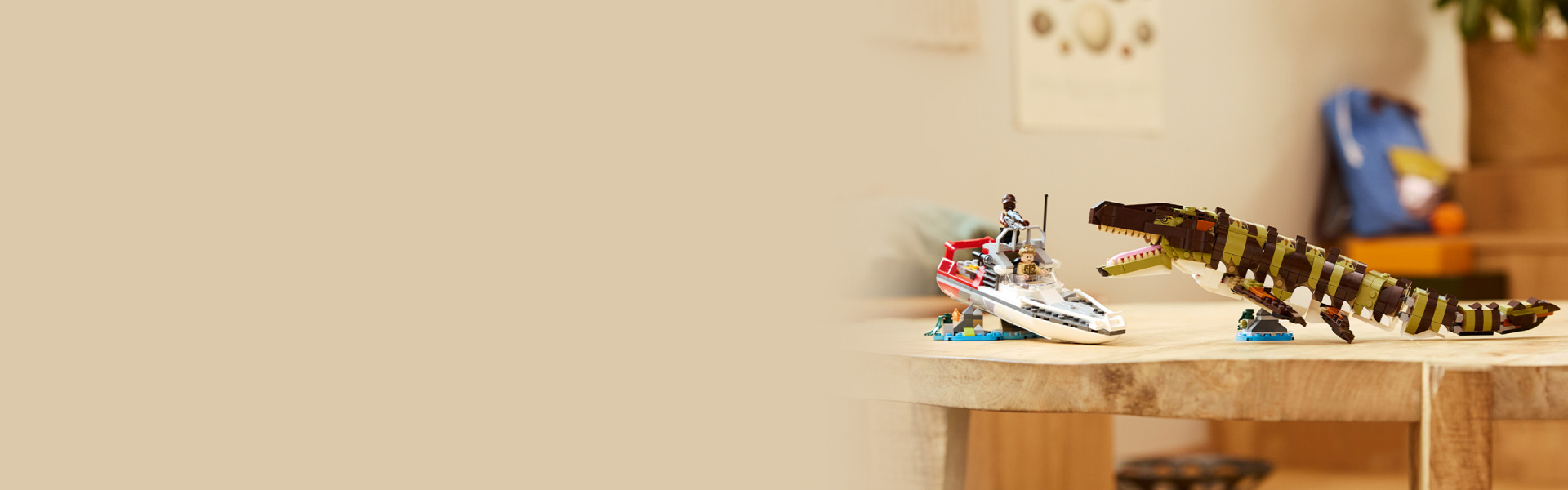 モササウルス組み立てモデル 調査船ミッション 76974 | ジュラシック