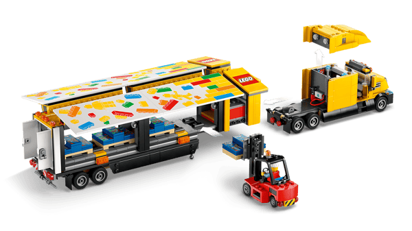 Yellow Delivery Truck - Image 6