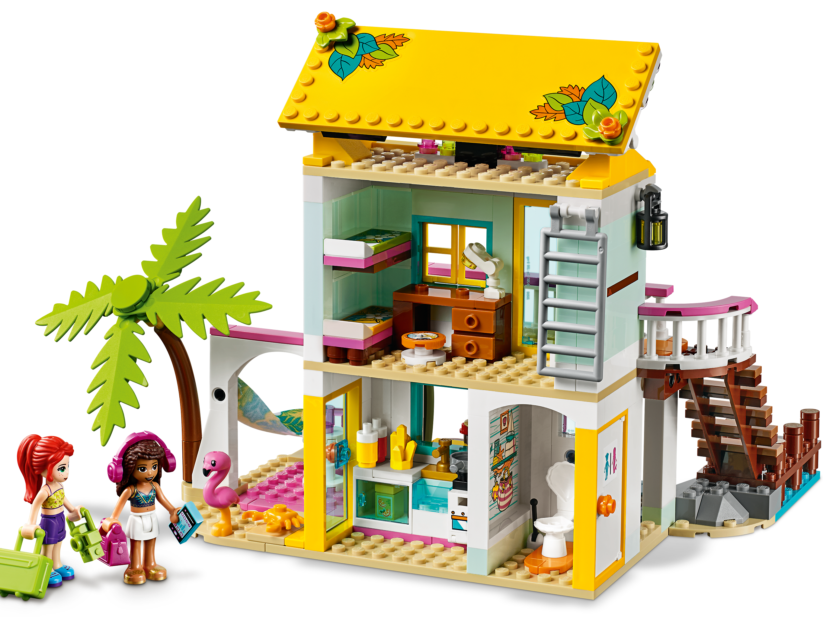 chrysant thermometer badge Beach House 41428 | Friends | Buy online at the Official LEGO® Shop US
