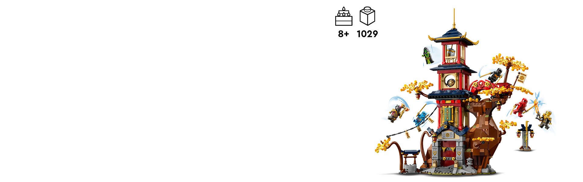 Temple of the Dragon Energy Cores 71795 | NINJAGO® | Buy online at